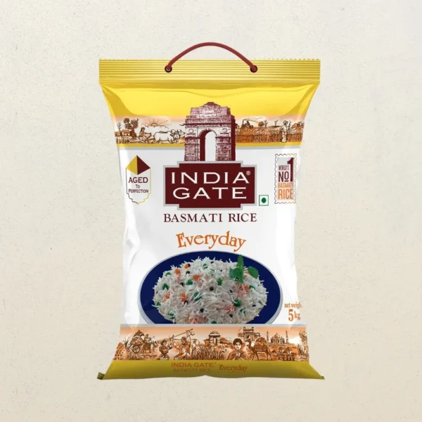 India Gate Everyday Basmati Rice (Medium Grain)